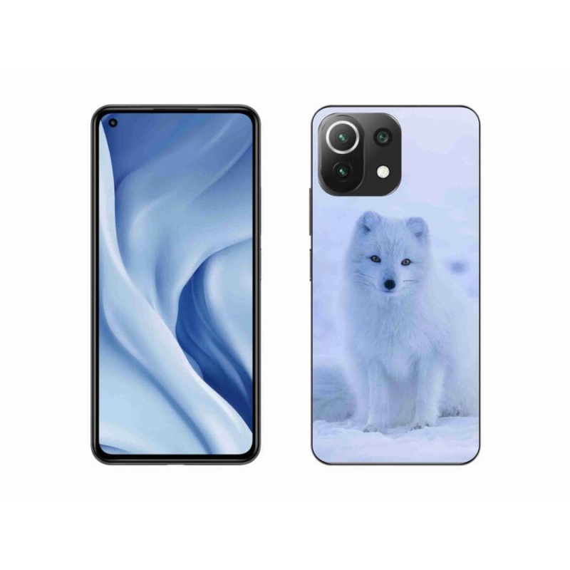Gelový kryt mmCase na mobil Xiaomi Mi 11 Lite 4G/5G - polární liška