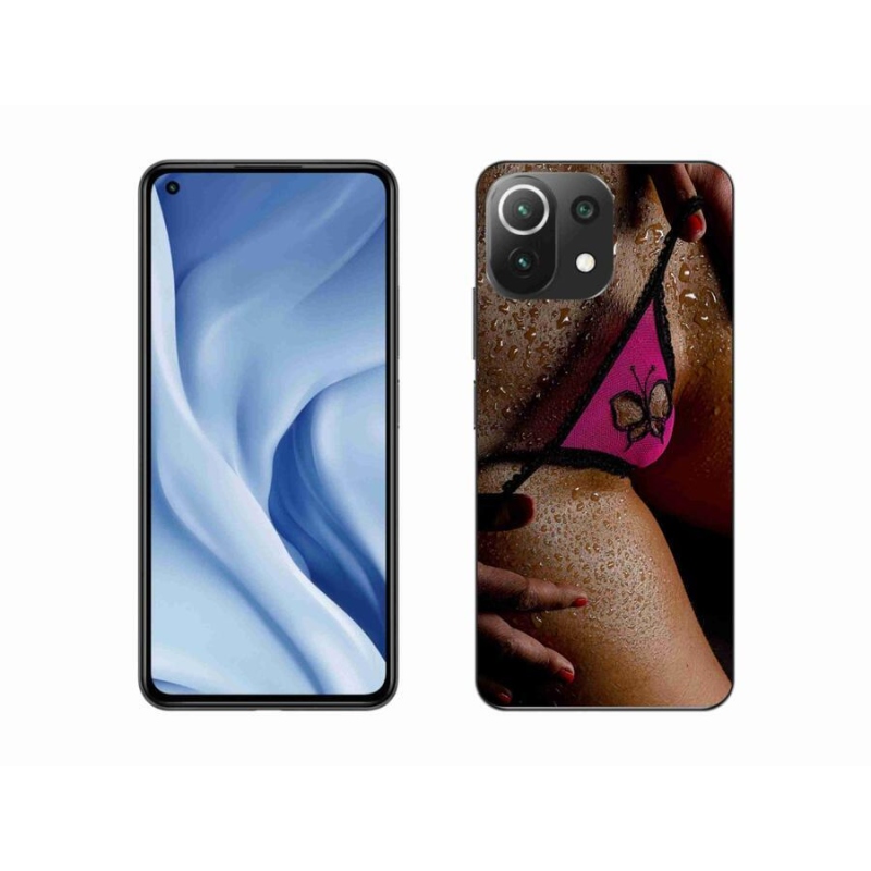Gelový kryt mmCase na mobil Xiaomi Mi 11 Lite 4G/5G - sexy žena