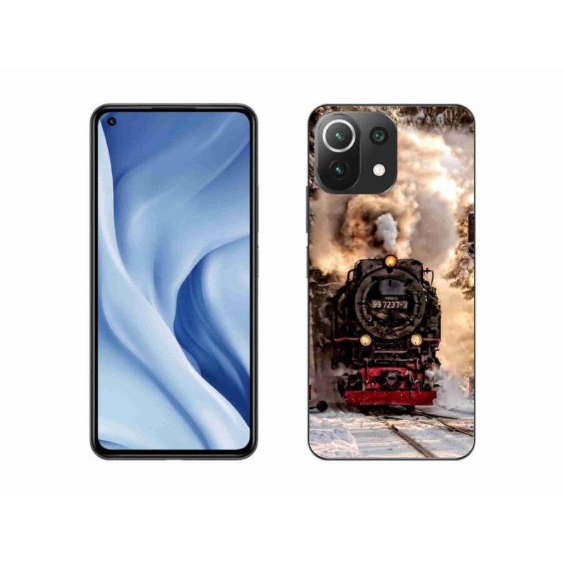 Gelový kryt mmCase na mobil Xiaomi Mi 11 Lite 4G/5G - vlak