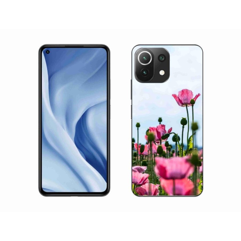 Gelový kryt mmCase na mobil Xiaomi Mi 11 Lite 4G/5G - vlčí mák