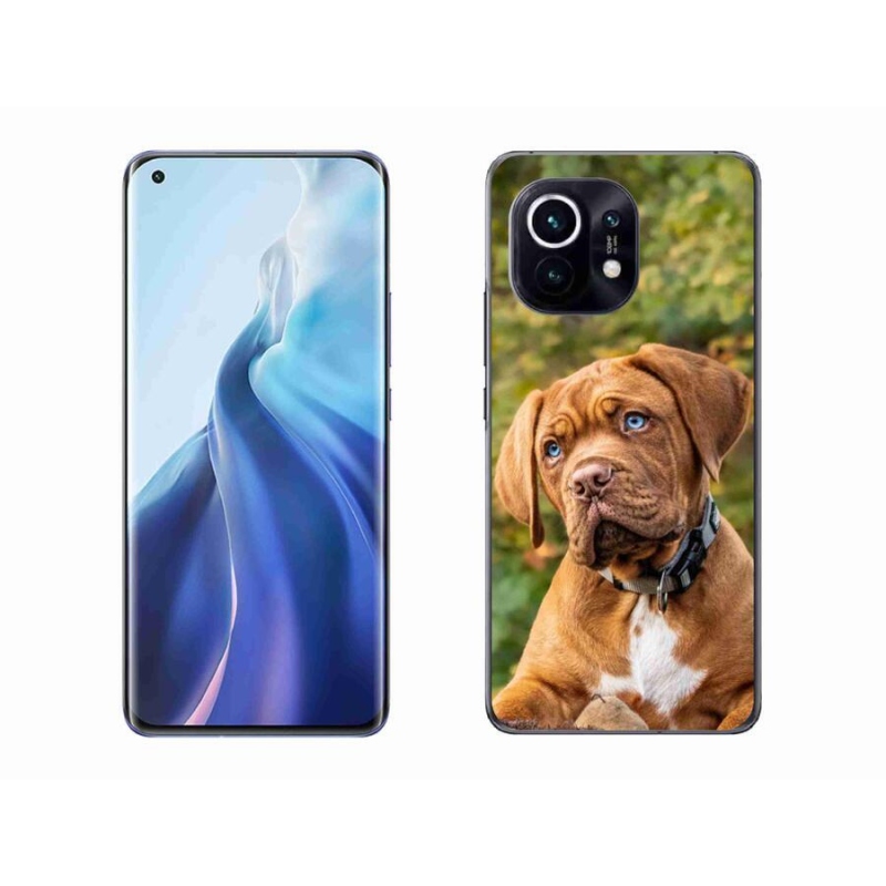 Gelový kryt mmCase na mobil Xiaomi Mi 11 - štěně