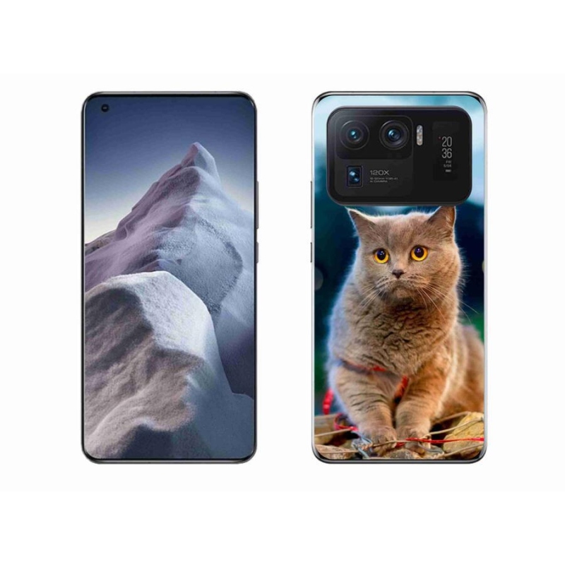 Gelový kryt mmCase na mobil Xiaomi Mi 11 Ultra - britská modrá 2