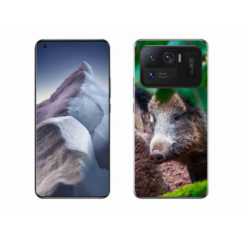 Gelový kryt mmCase na mobil Xiaomi Mi 11 Ultra - divoké prase