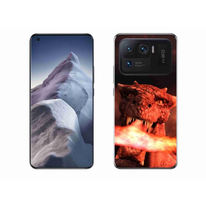 Gelový kryt mmCase na mobil Xiaomi Mi 11 Ultra - drak