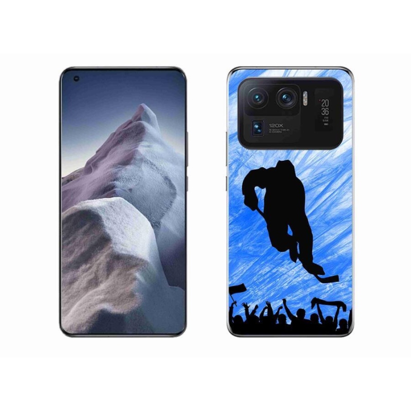 Gelový kryt mmCase na mobil Xiaomi Mi 11 Ultra - hokejový hráč