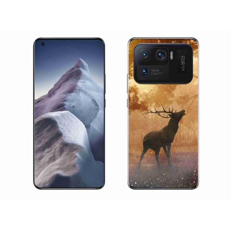 Gelový kryt mmCase na mobil Xiaomi Mi 11 Ultra - jelen v říji