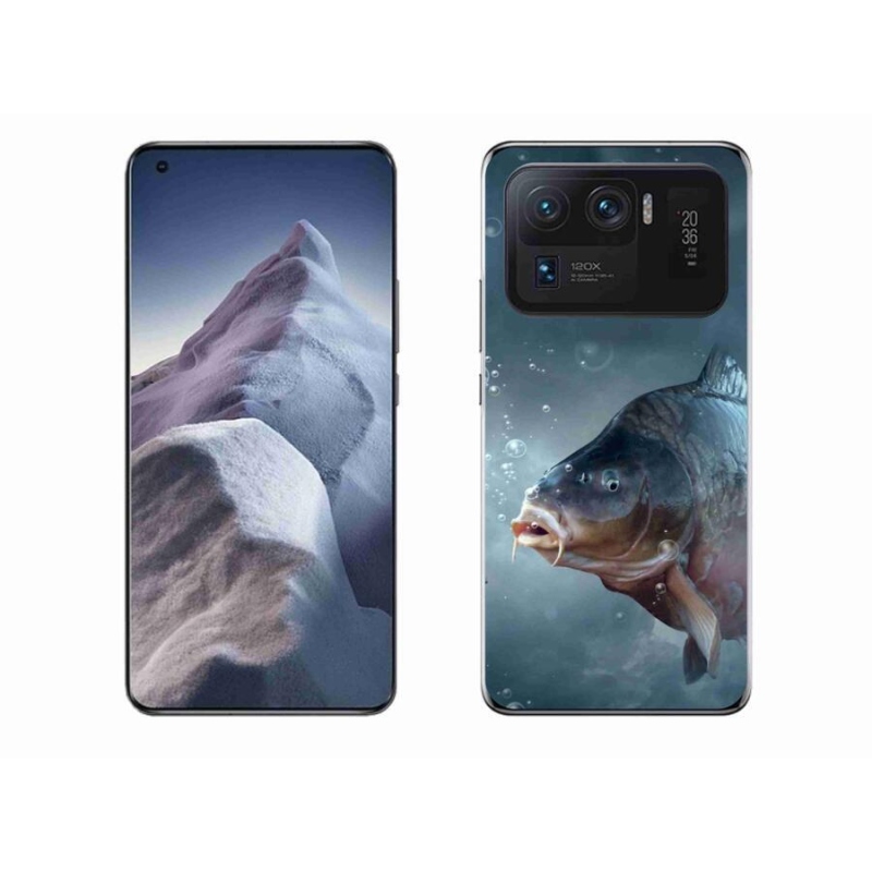 Gelový kryt mmCase na mobil Xiaomi Mi 11 Ultra - kapr a bublinky
