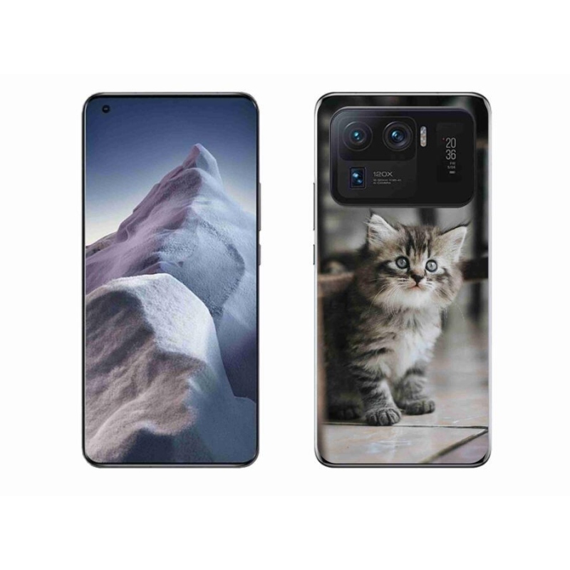 Gelový kryt mmCase na mobil Xiaomi Mi 11 Ultra - koťátko
