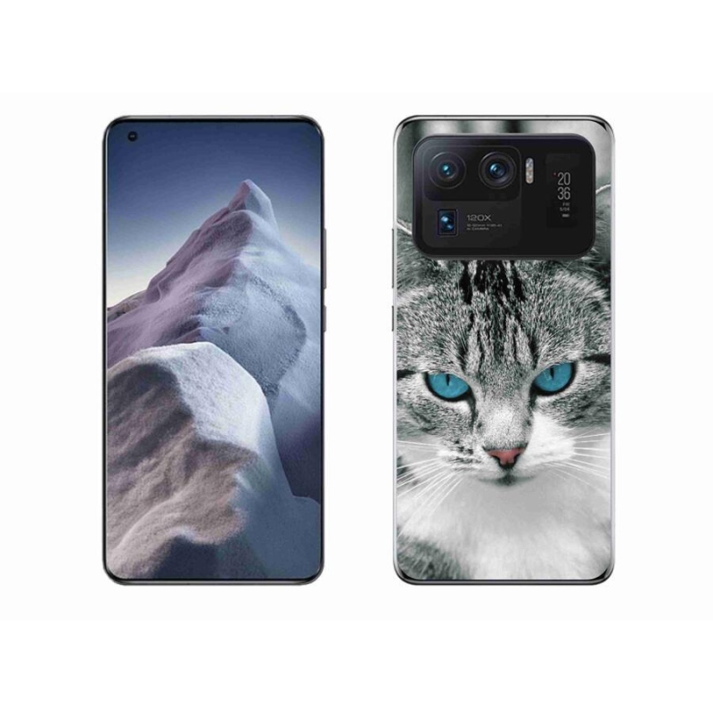 Gelový kryt mmCase na mobil Xiaomi Mi 11 Ultra - kočičí pohled 1
