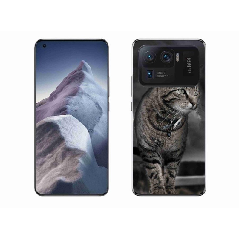 Gelový kryt mmCase na mobil Xiaomi Mi 11 Ultra - kočka