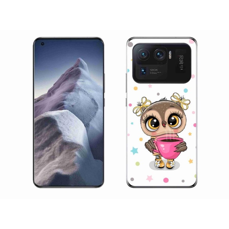 Gelový kryt mmCase na mobil Xiaomi Mi 11 Ultra - kreslená sovička