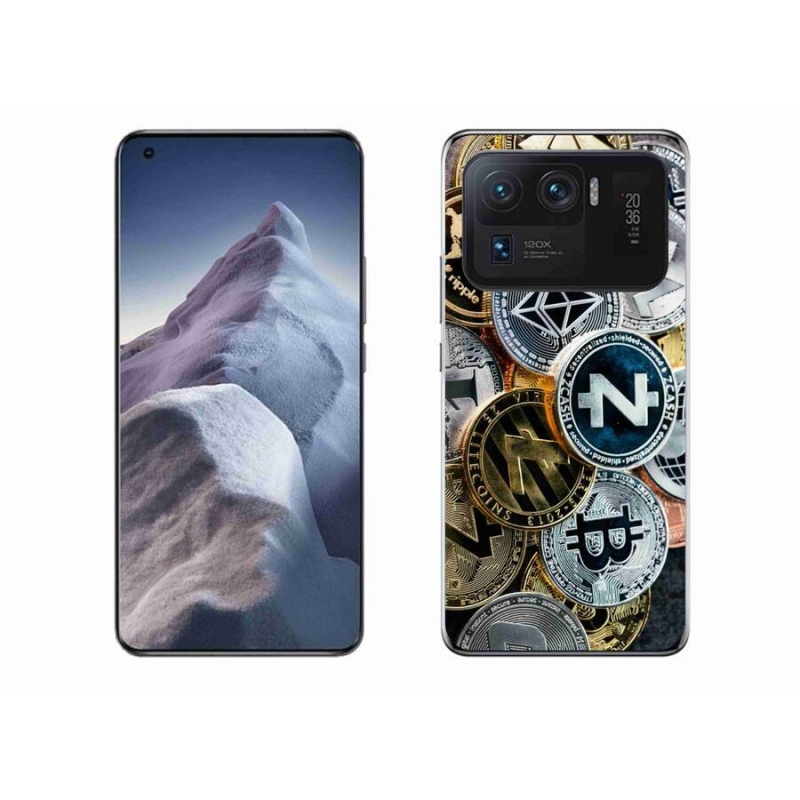 Gelový kryt mmCase na mobil Xiaomi Mi 11 Ultra - kryptoměny
