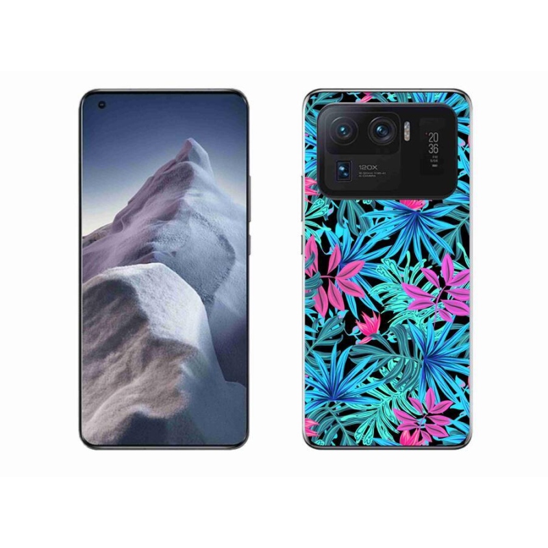 Gelový kryt mmCase na mobil Xiaomi Mi 11 Ultra - květiny 3