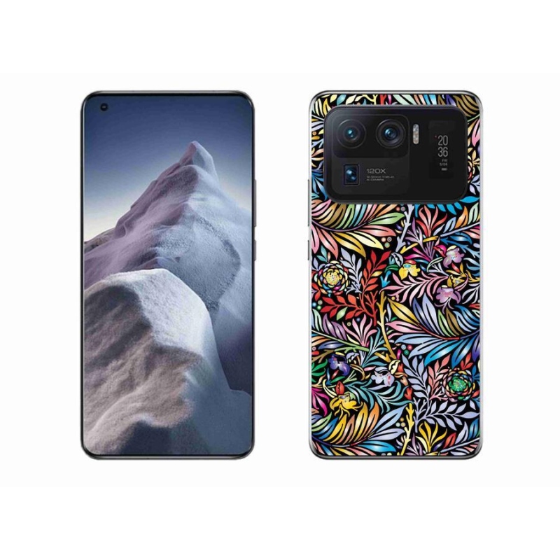 Gelový kryt mmCase na mobil Xiaomi Mi 11 Ultra - květiny 5