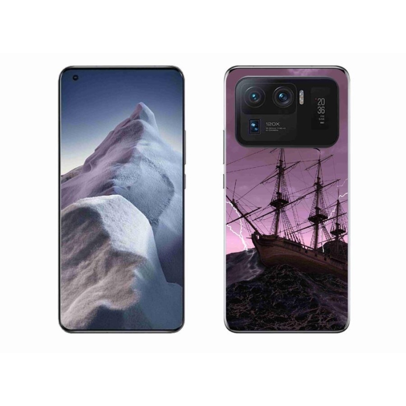 Gelový kryt mmCase na mobil Xiaomi Mi 11 Ultra - loď v bouři