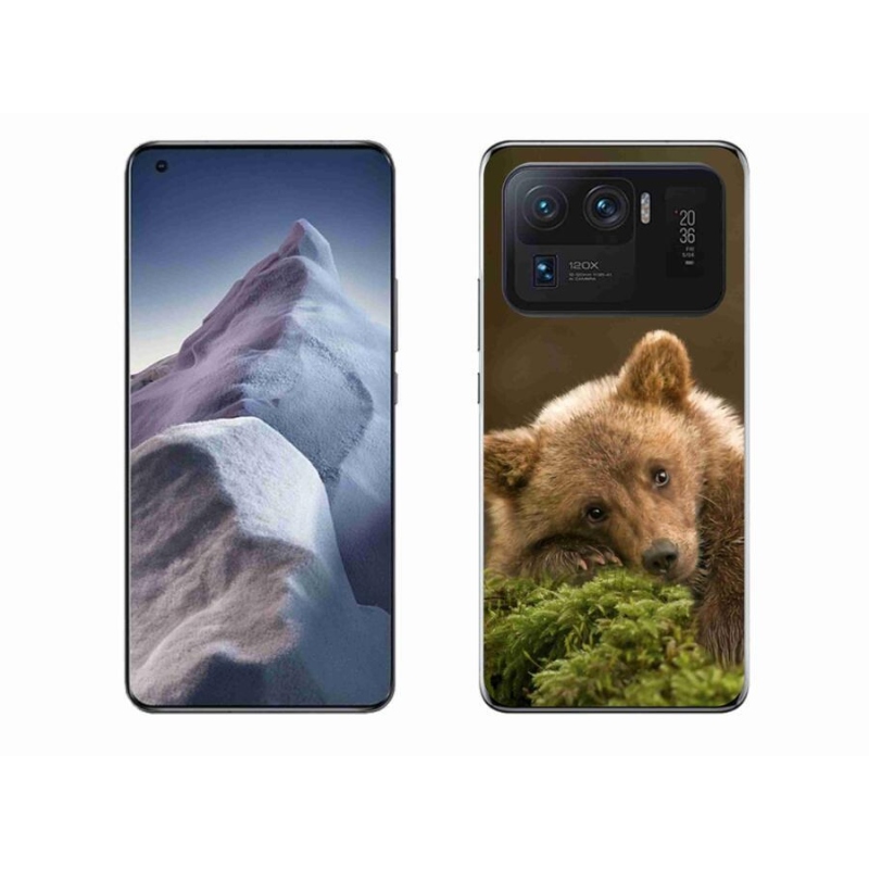 Gelový kryt mmCase na mobil Xiaomi Mi 11 Ultra - medvěd