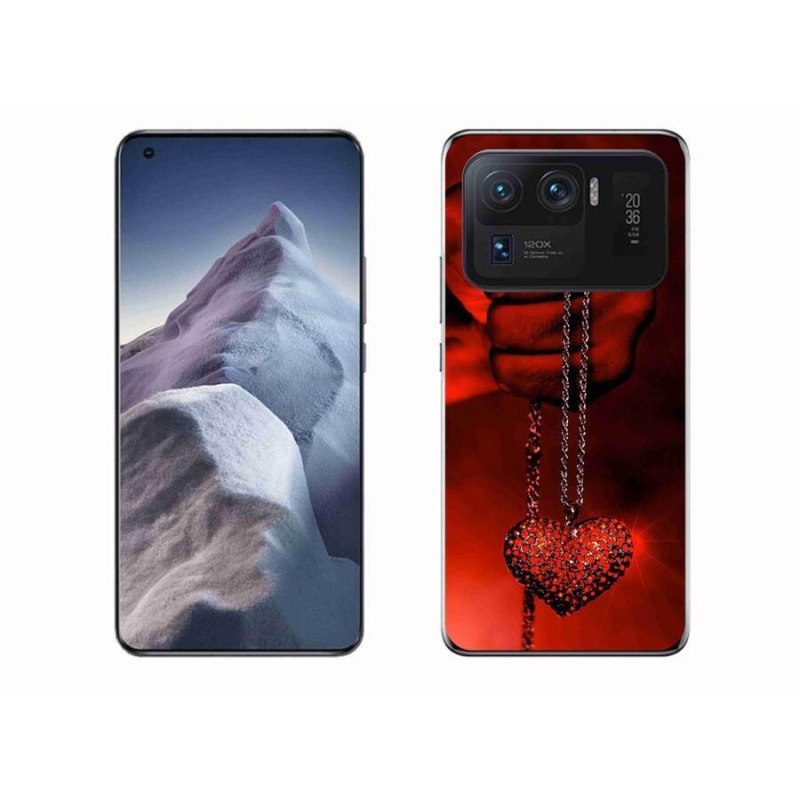 Gelový kryt mmCase na mobil Xiaomi Mi 11 Ultra - náhrdelník