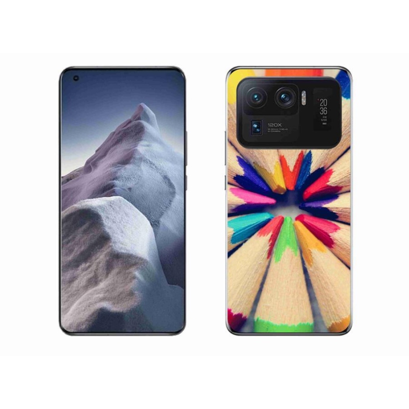 Gelový kryt mmCase na mobil Xiaomi Mi 11 Ultra - pastelky