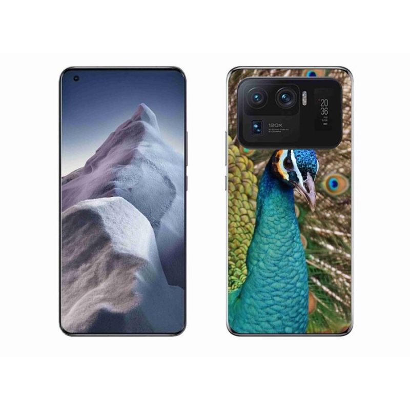 Gelový kryt mmCase na mobil Xiaomi Mi 11 Ultra - páv