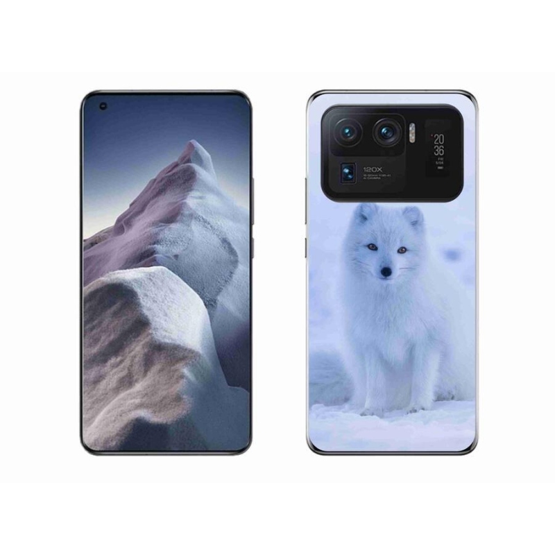Gelový kryt mmCase na mobil Xiaomi Mi 11 Ultra - polární liška
