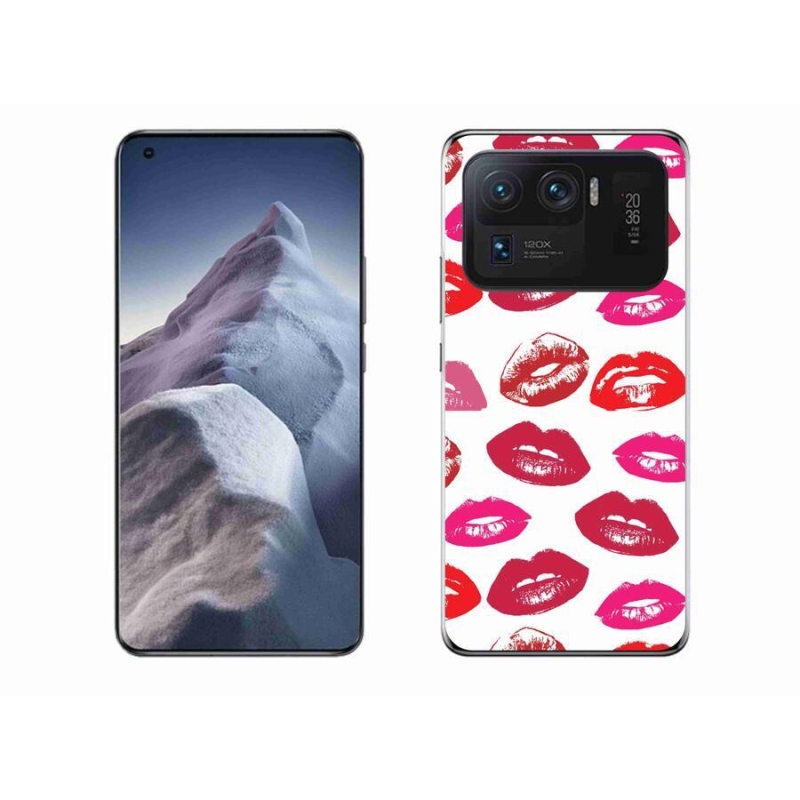 Gelový kryt mmCase na mobil Xiaomi Mi 11 Ultra - rty