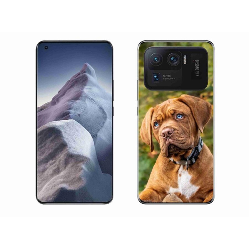 Gelový kryt mmCase na mobil Xiaomi Mi 11 Ultra - štěně