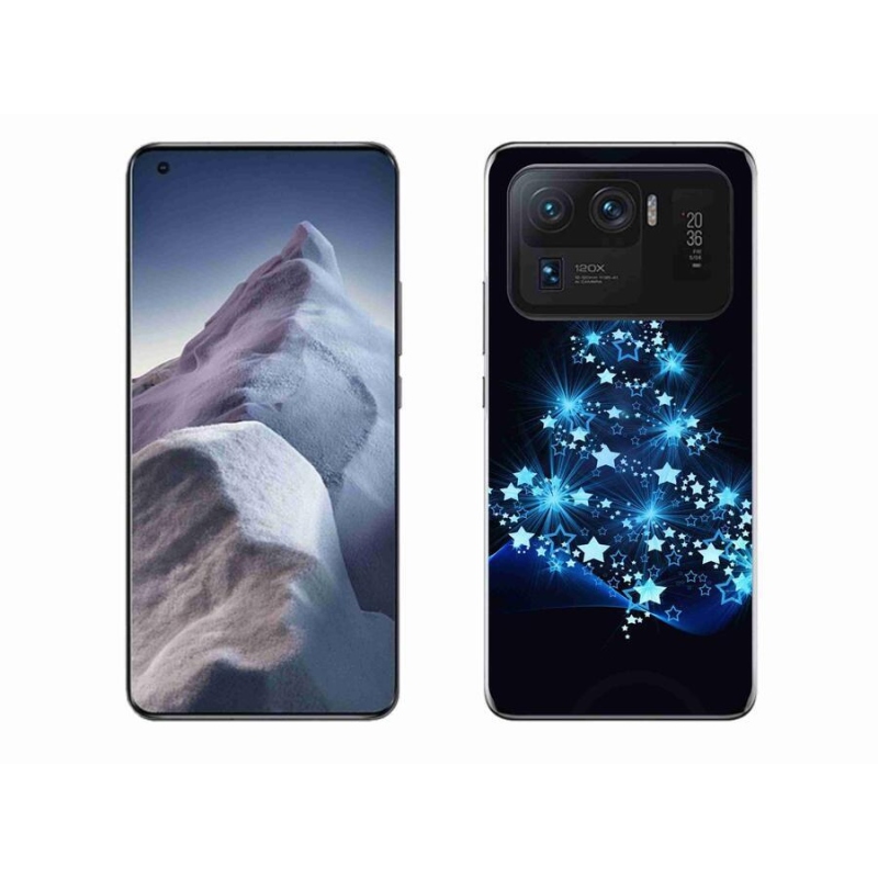 Gelový kryt mmCase na mobil Xiaomi Mi 11 Ultra - vánoční stromek