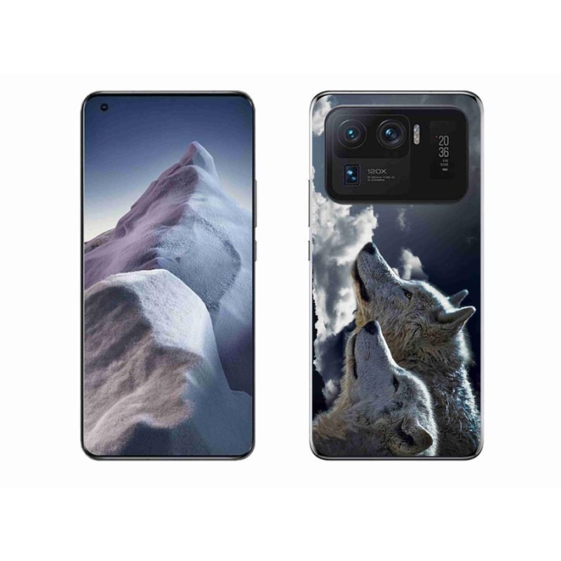 Gelový kryt mmCase na mobil Xiaomi Mi 11 Ultra - vlci