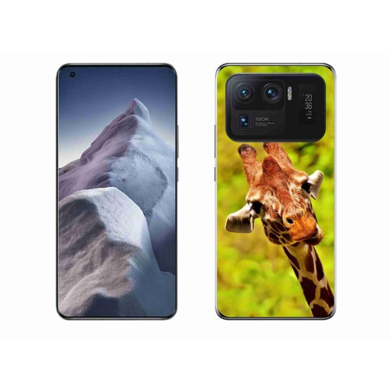 Gelový kryt mmCase na mobil Xiaomi Mi 11 Ultra - žirafa
