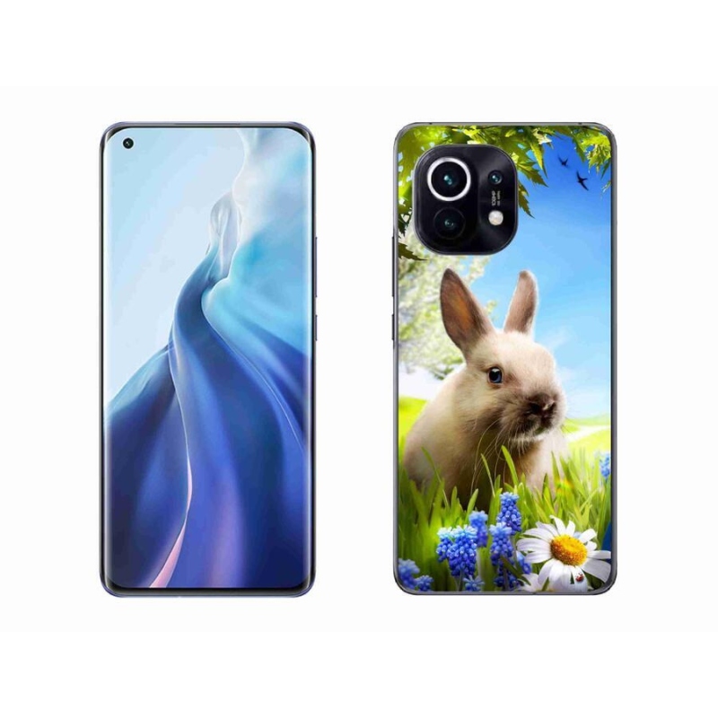 Gelový kryt mmCase na mobil Xiaomi Mi 11 - zajíček
