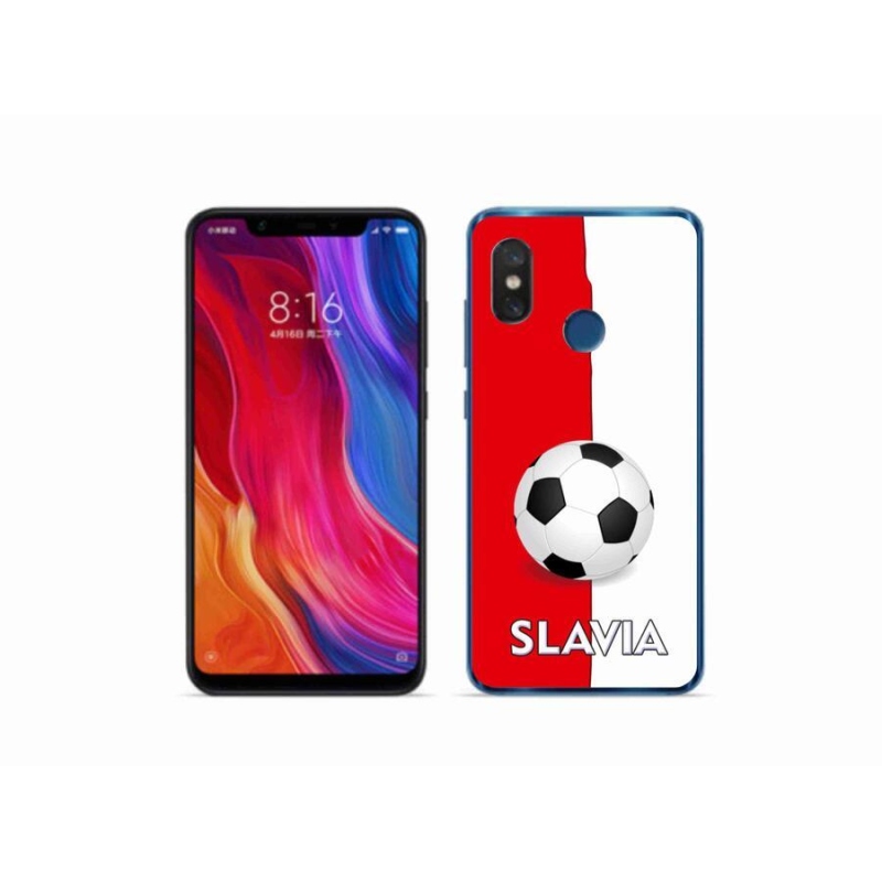 Gelový kryt mmCase na mobil Xiaomi Mi 8 - fotbal 2