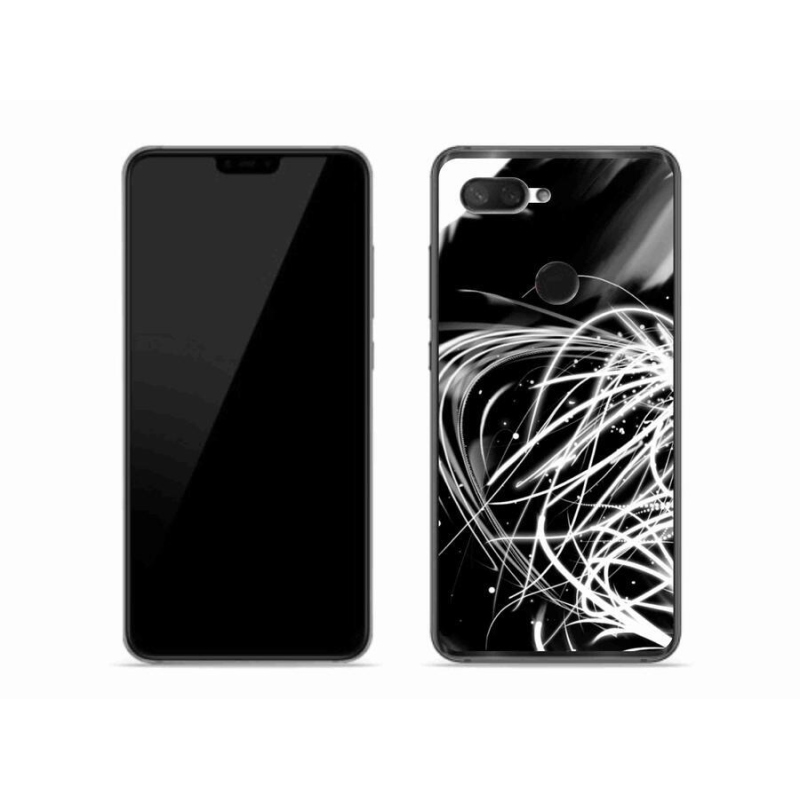 Gelový kryt mmCase na mobil Xiaomi Mi 8 Lite - abstrakt 2