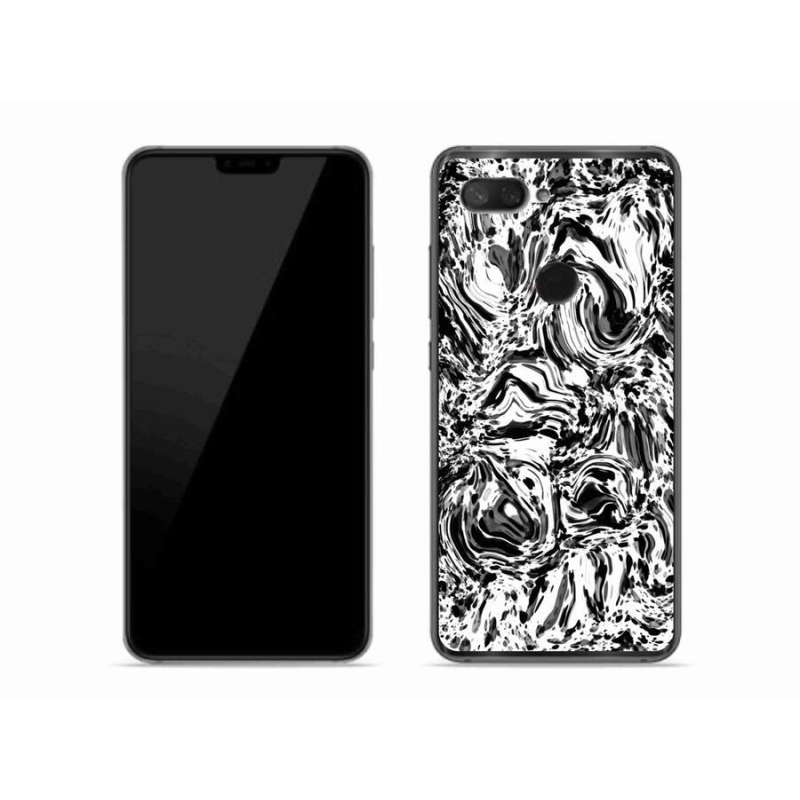 Gelový kryt mmCase na mobil Xiaomi Mi 8 Lite - abstrakt 4