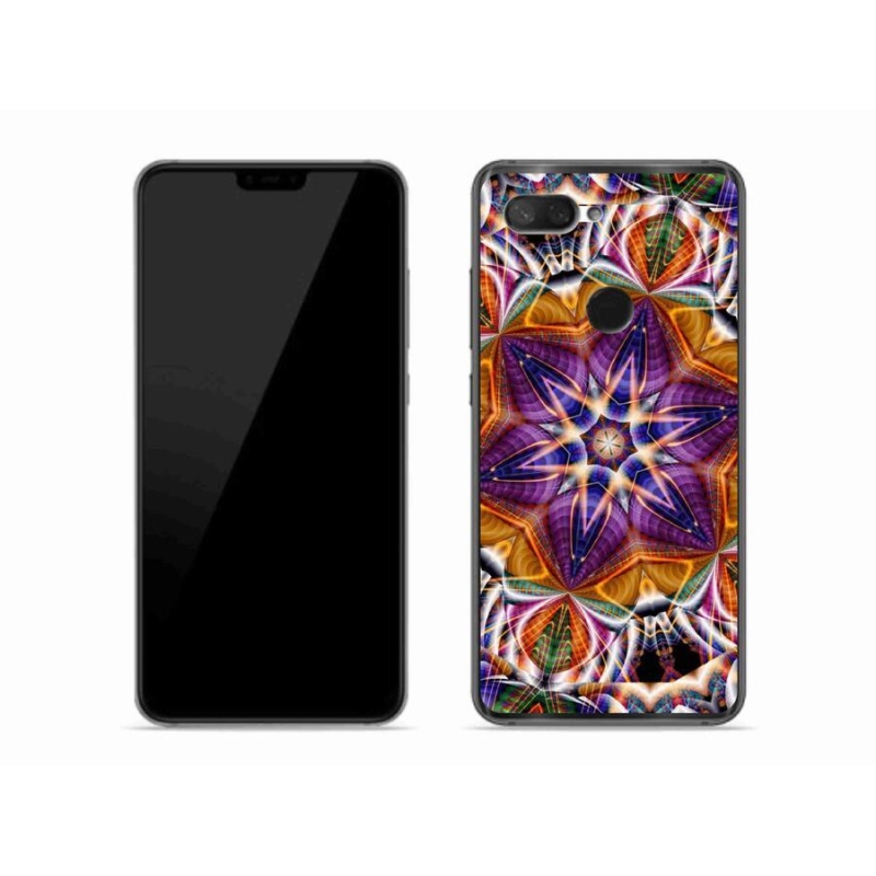 Gelový kryt mmCase na mobil Xiaomi Mi 8 Lite - abstrakt 6