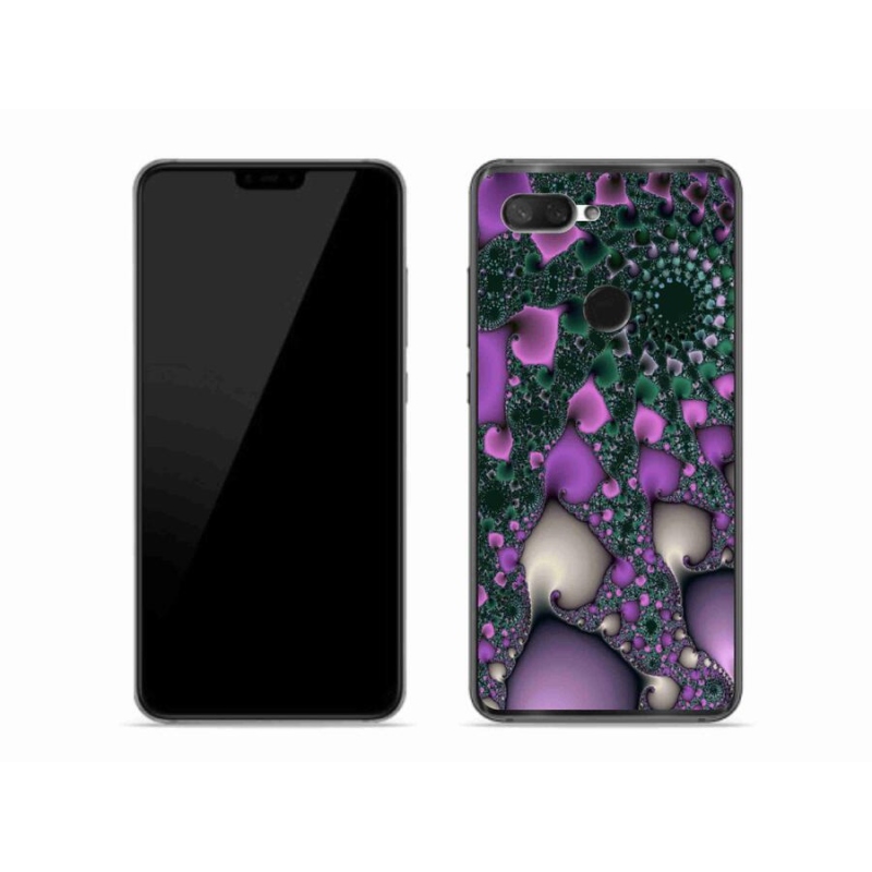 Gelový kryt mmCase na mobil Xiaomi Mi 8 Lite - abstrakt 7