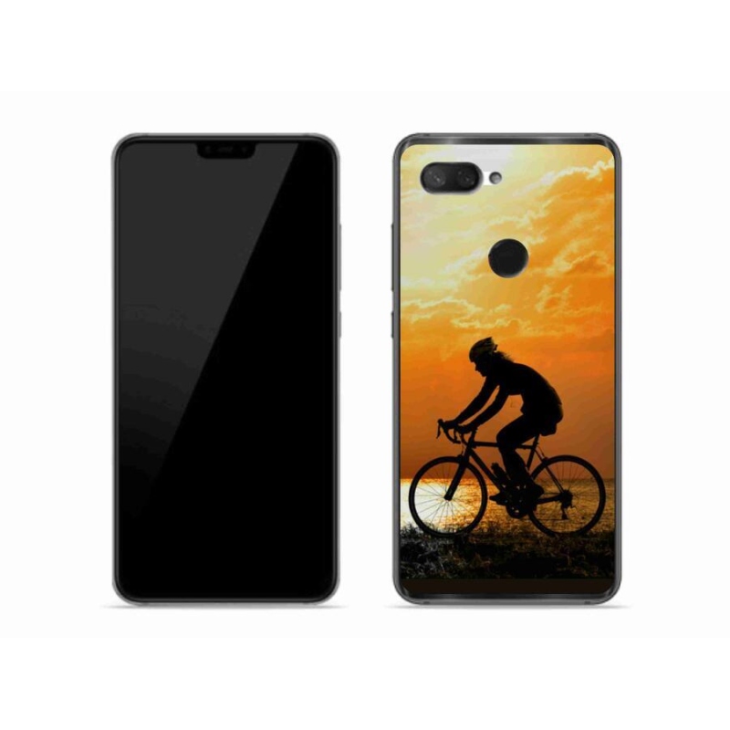 Gelový kryt mmCase na mobil Xiaomi Mi 8 Lite - cyklovýlet