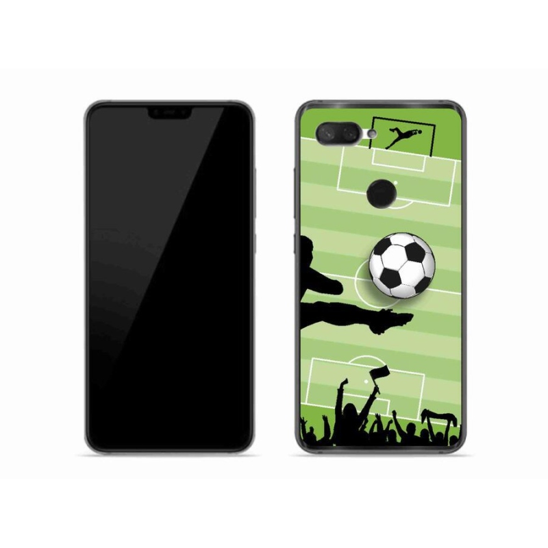 Gelový kryt mmCase na mobil Xiaomi Mi 8 Lite - fotbal 3