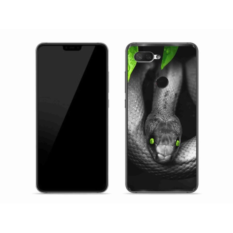 Gelový kryt mmCase na mobil Xiaomi Mi 8 Lite - had