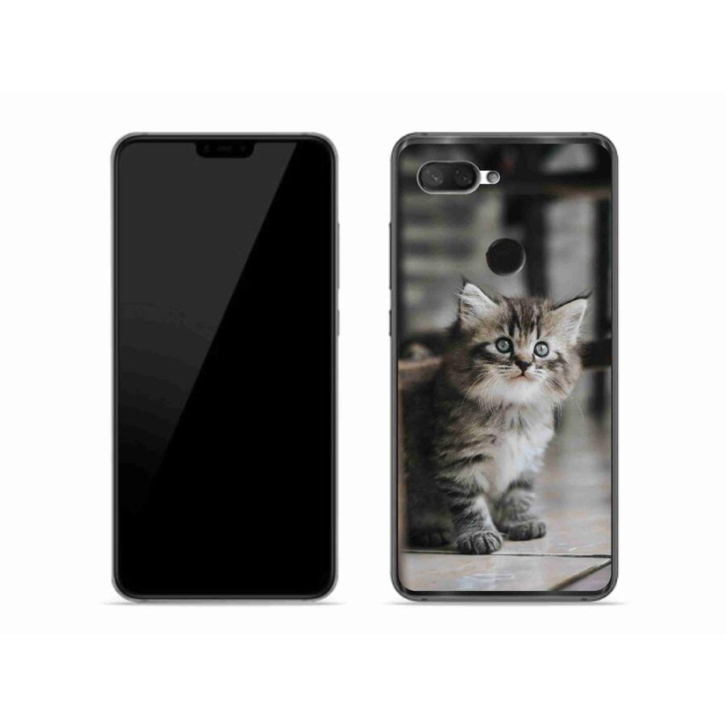 Gelový kryt mmCase na mobil Xiaomi Mi 8 Lite - koťátko
