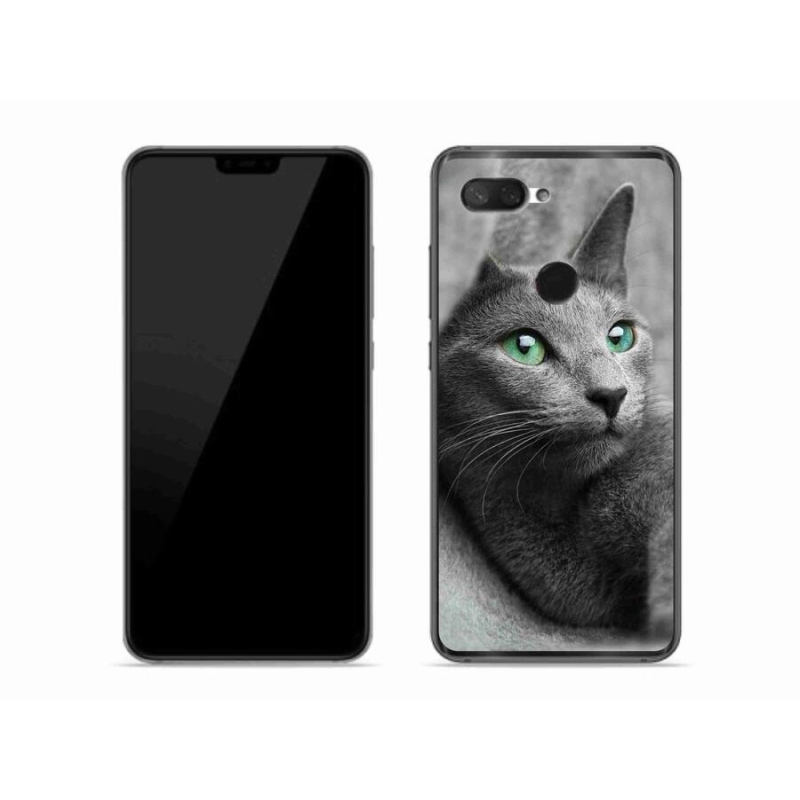 Gelový kryt mmCase na mobil Xiaomi Mi 8 Lite - kočka 2