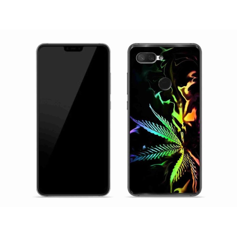 Gelový kryt mmCase na mobil Xiaomi Mi 8 Lite - konopí 2