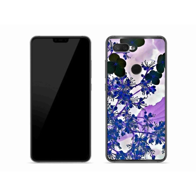 Gelový kryt mmCase na mobil Xiaomi Mi 8 Lite - květ hortenzie