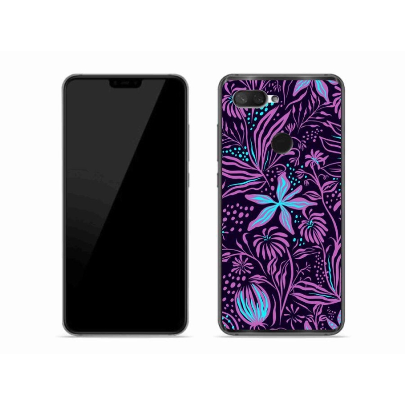 Gelový kryt mmCase na mobil Xiaomi Mi 8 Lite - květiny 2