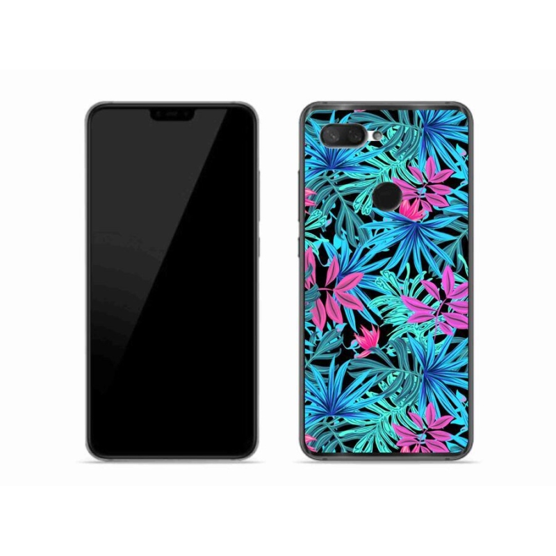 Gelový kryt mmCase na mobil Xiaomi Mi 8 Lite - květiny 3