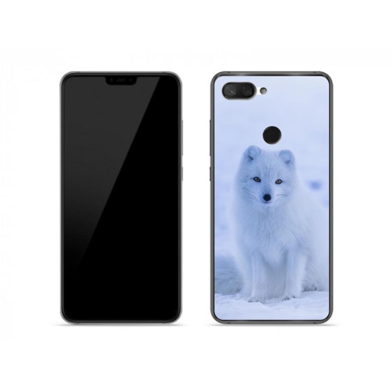 Gelový kryt mmCase na mobil Xiaomi Mi 8 Lite - polární liška