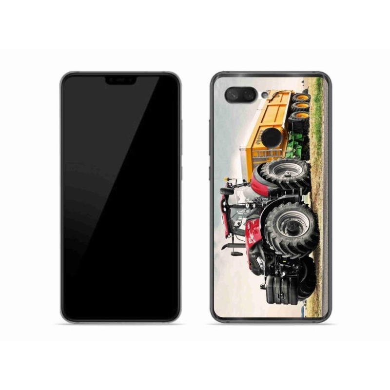 Gelový kryt mmCase na mobil Xiaomi Mi 8 Lite - traktor 3
