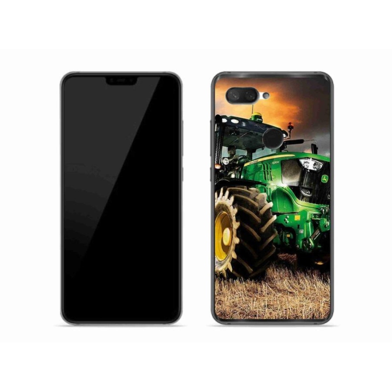 Gelový kryt mmCase na mobil Xiaomi Mi 8 Lite - traktor