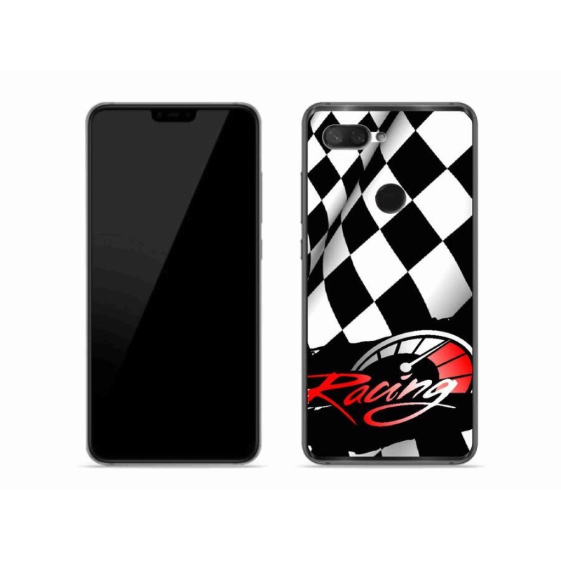 Gelový kryt mmCase na mobil Xiaomi Mi 8 Lite - závodění