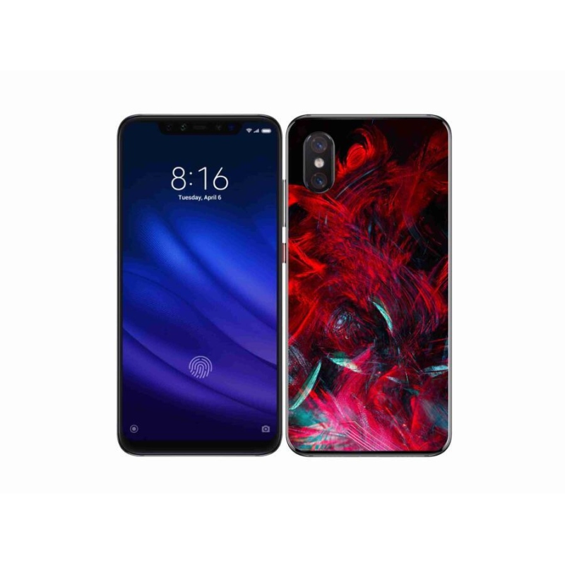 Gelový kryt mmCase na mobil Xiaomi Mi 8 Pro - abstrakt 16