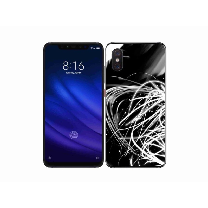 Gelový kryt mmCase na mobil Xiaomi Mi 8 Pro - abstrakt 2